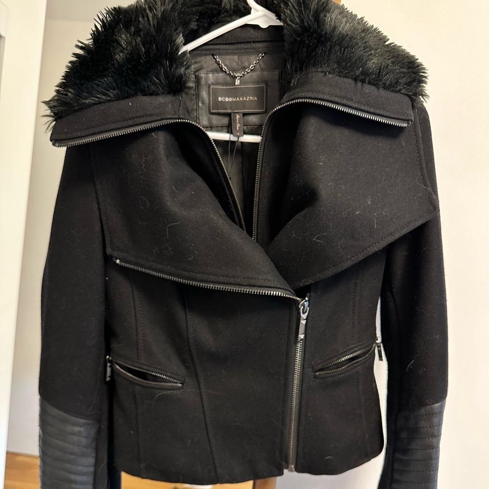 BCBG cropped jacket
